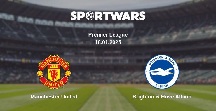 Manchester United — Brighton & Hove Albion watch online for free 18.01.2025