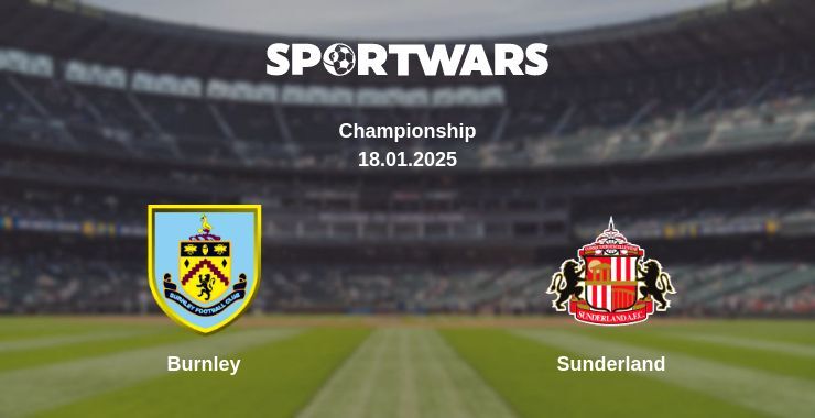 Burnley — Sunderland watch online for free 18.01.2025