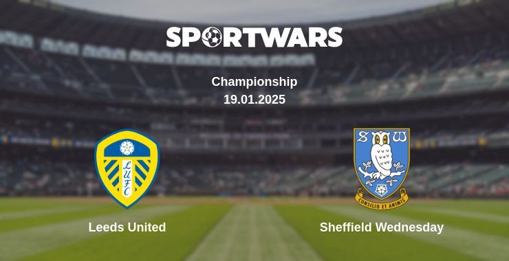 Leeds United — Sheffield Wednesday watch online broadcast, 19.01.2025