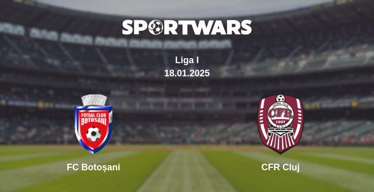 FC Botoșani — CFR Cluj watch online for free 18.01.2025