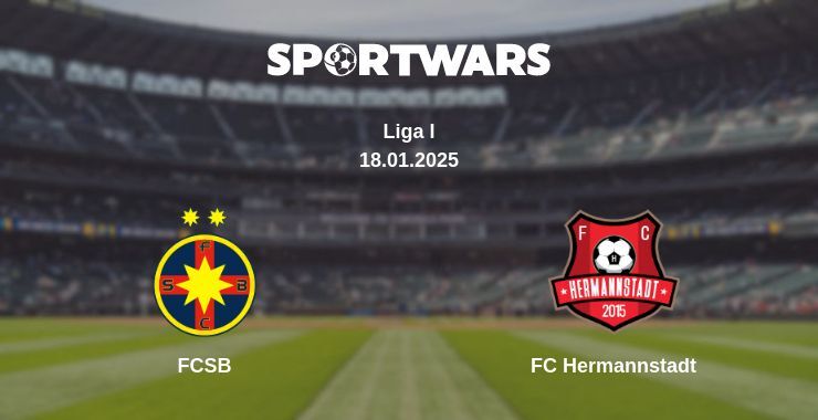 FCSB — FC Hermannstadt watch online broadcast, 17.01.2025