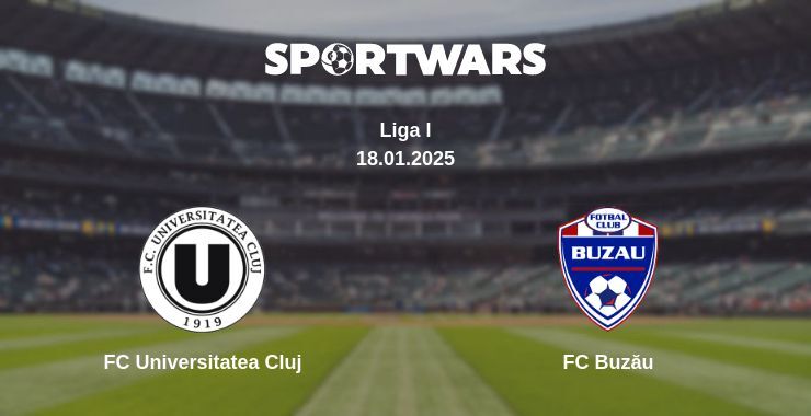 FC Universitatea Cluj — FC Buzău watch online for free 18.01.2025