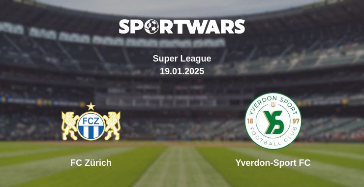 FC Zürich — Yverdon-Sport FC watch online for free 19.01.2025