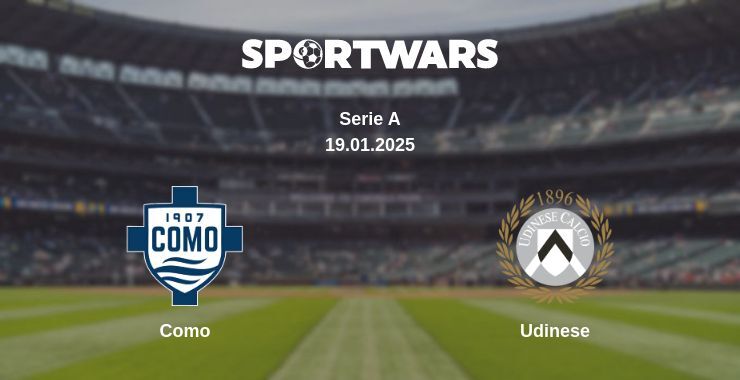 Como — Udinese watch online for free 19.01.2025