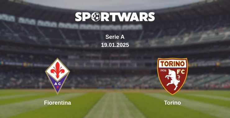 Fiorentina — Torino watch online broadcast, 19.01.2025