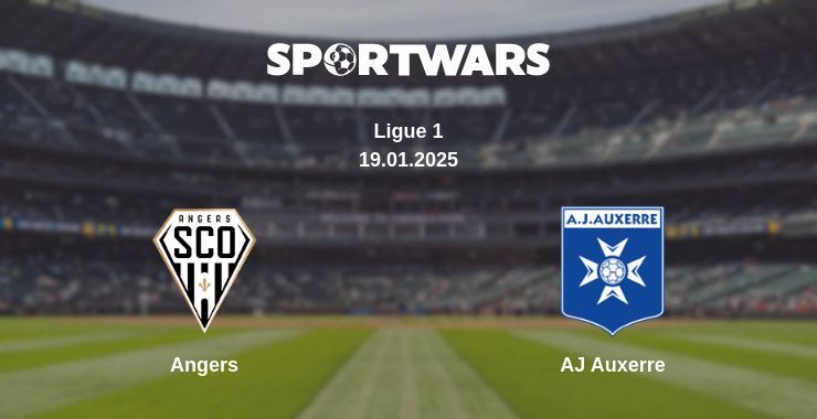 Angers — AJ Auxerre watch online broadcast, 19.01.2025