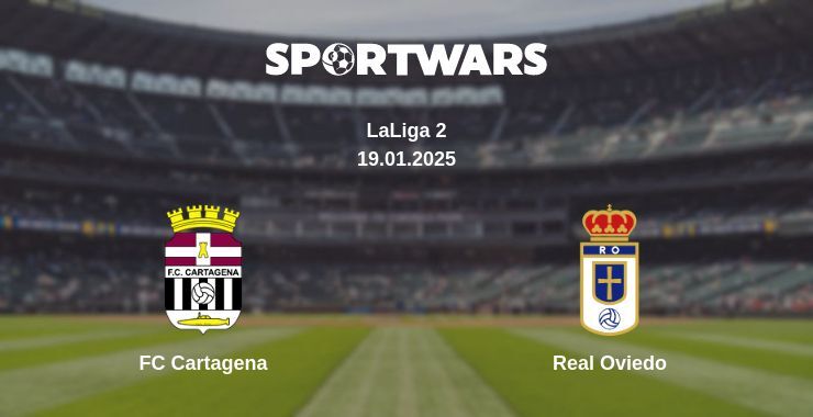 FC Cartagena — Real Oviedo watch online broadcast, 19.01.2025