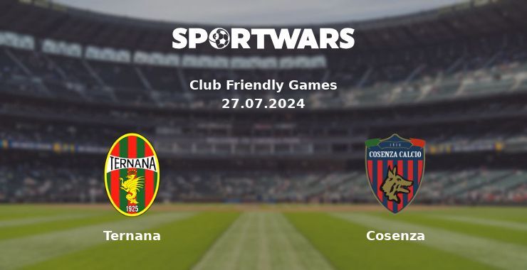 Ternana — Cosenza watch online for free 27.07.2024