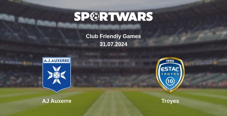 AJ Auxerre — Troyes watch online for free 31.07.2024