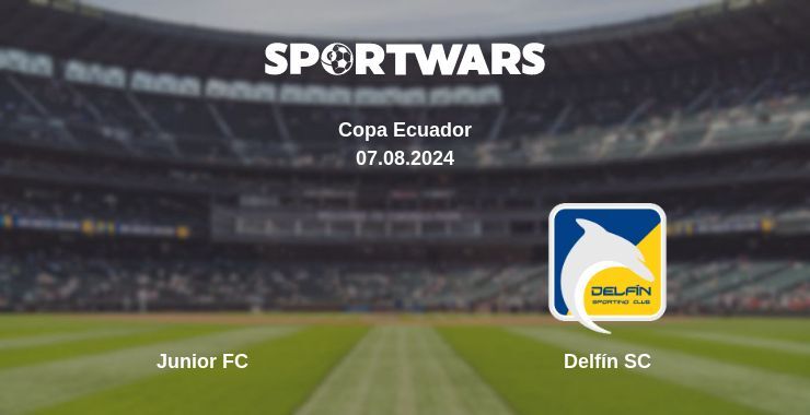 Result of the Junior FC — Delfín SC match, 07.08.2024