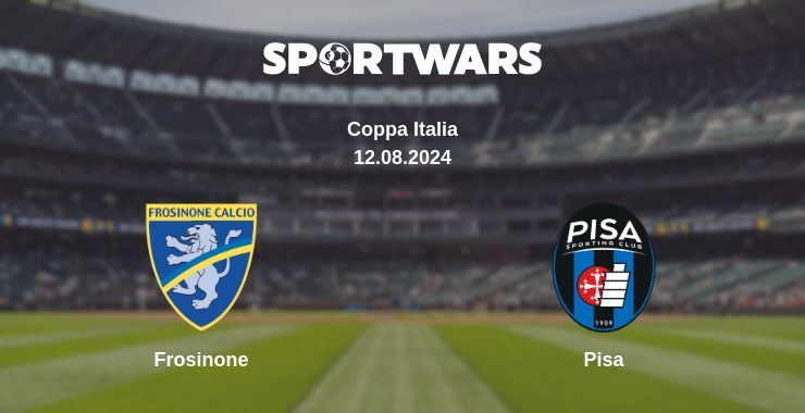 Result of the Frosinone — Pisa match, 12.08.2024