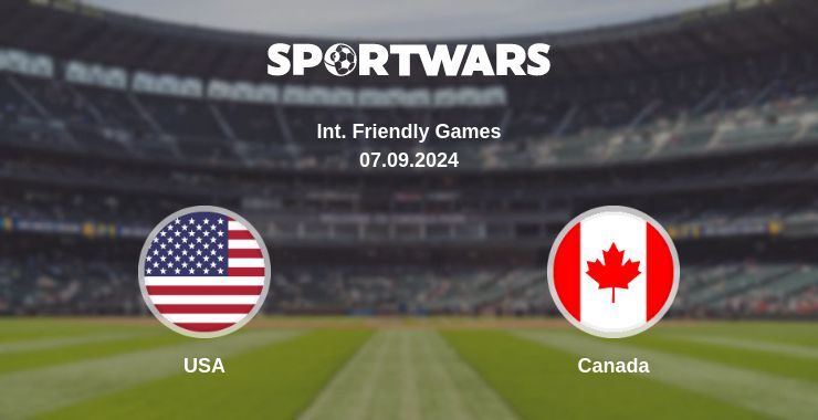 Result of the USA — Canada match, 07.09.2024