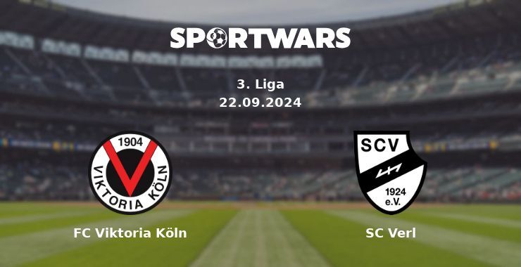 FC Viktoria Köln — SC Verl, where to watch online broadcast