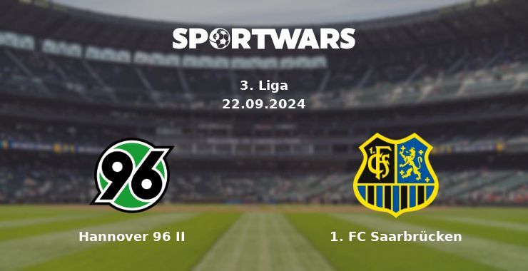 Hannover 96 II — 1. FC Saarbrücken, where to watch online broadcast