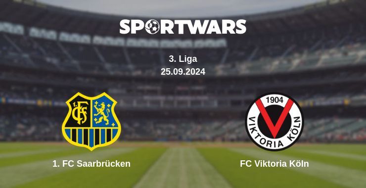 1. FC Saarbrücken — FC Viktoria Köln, where to watch online broadcast