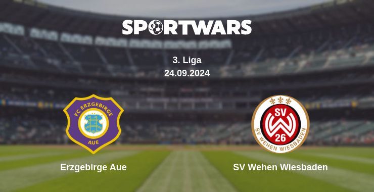 Erzgebirge Aue — SV Wehen Wiesbaden, where to watch online broadcast