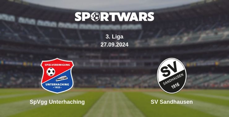 SpVgg Unterhaching — SV Sandhausen, where to watch online broadcast