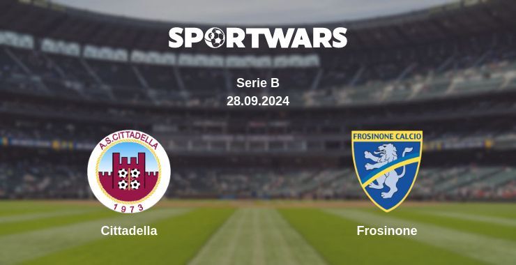 Cittadella — Frosinone, where to watch online broadcast