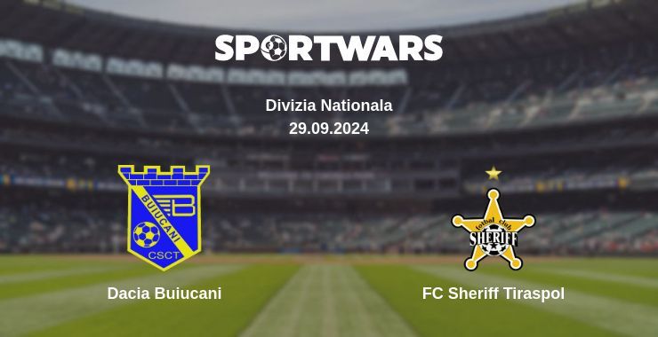 Dacia Buiucani — FC Sheriff Tiraspol watch online for free 29.09.2024