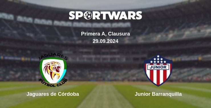 Jaguares de Córdoba — Junior Barranquilla, where to watch online broadcast