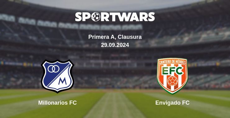 Result of the Millonarios FC — Envigado FC match, 29.09.2024