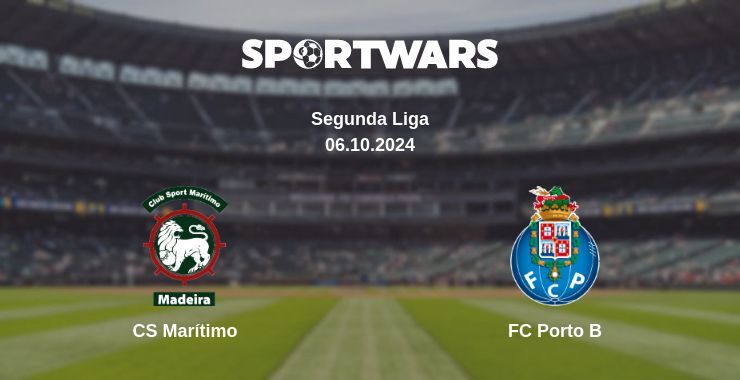 CS Marítimo — FC Porto B, where to watch online broadcast