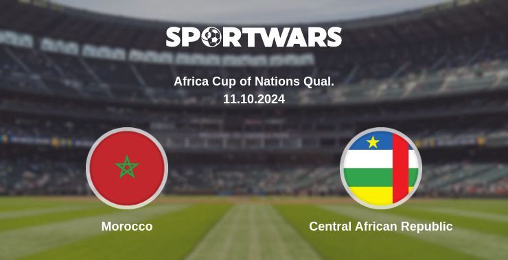 Morocco — Central African Republic, where to watch online broadcast