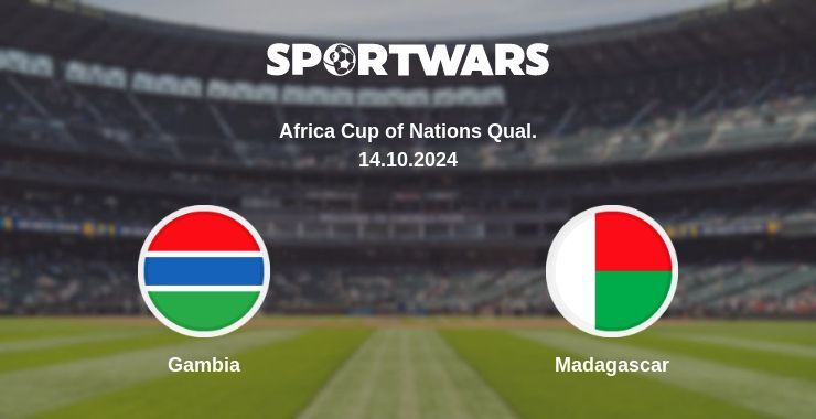 Result of the Gambia — Madagascar match, 14.10.2024