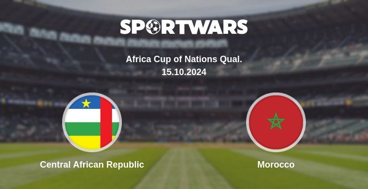 Result of the Central African Republic — Morocco match, 15.10.2024