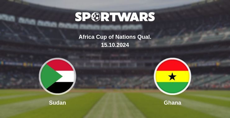 Result of the Sudan — Ghana match, 15.10.2024