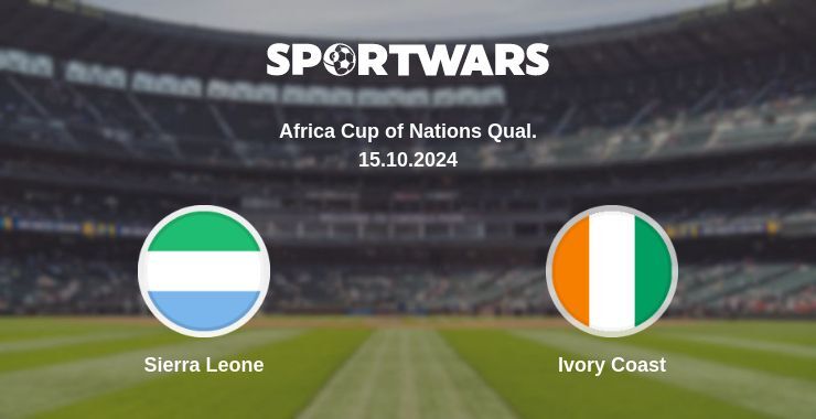 Result of the Sierra Leone — Ivory Coast match, 15.10.2024