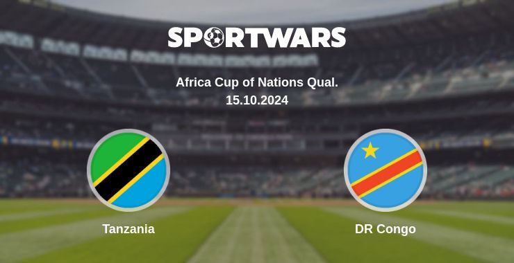 Tanzania — DR Congo watch online for free 15.10.2024