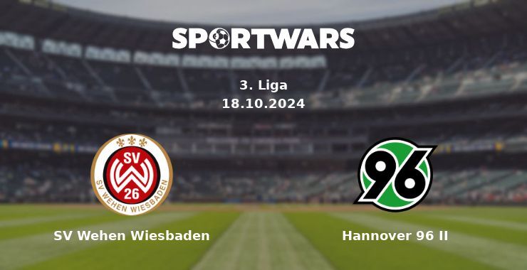 SV Wehen Wiesbaden — Hannover 96 II watch online for free 19.10.2024