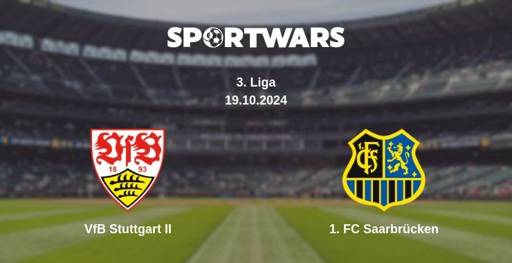 VfB Stuttgart II — 1. FC Saarbrücken watch online for free 19.10.2024