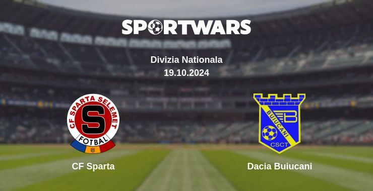 CF Sparta — Dacia Buiucani watch online for free 19.10.2024