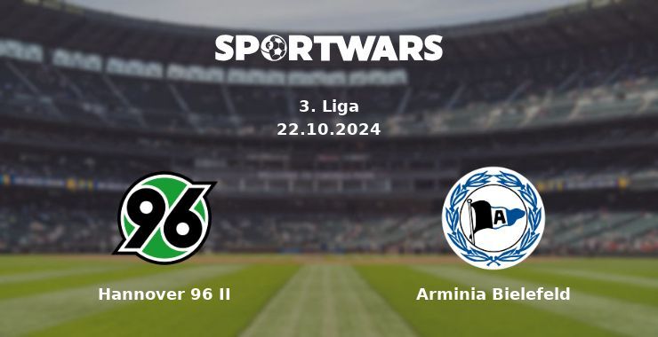 Hannover 96 II — Arminia Bielefeld watch online for free 23.10.2024