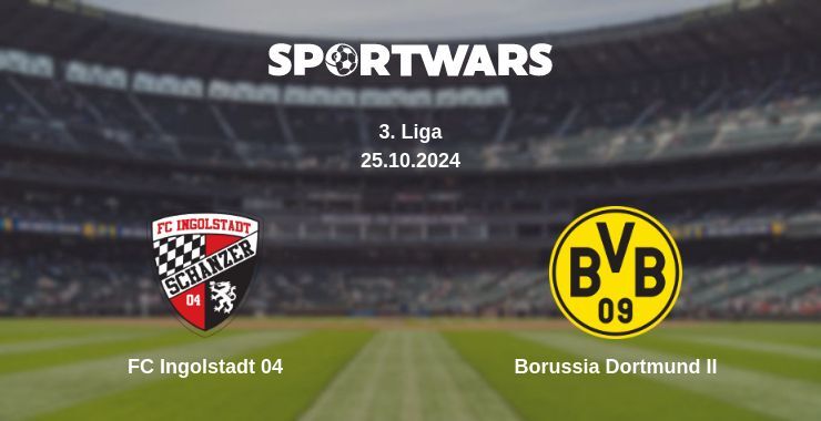 FC Ingolstadt 04 — Borussia Dortmund II watch online for free 25.10.2024