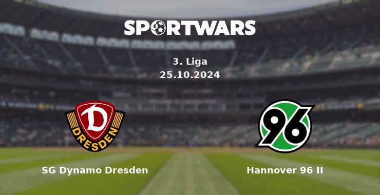 SG Dynamo Dresden — Hannover 96 II watch online for free 26.10.2024