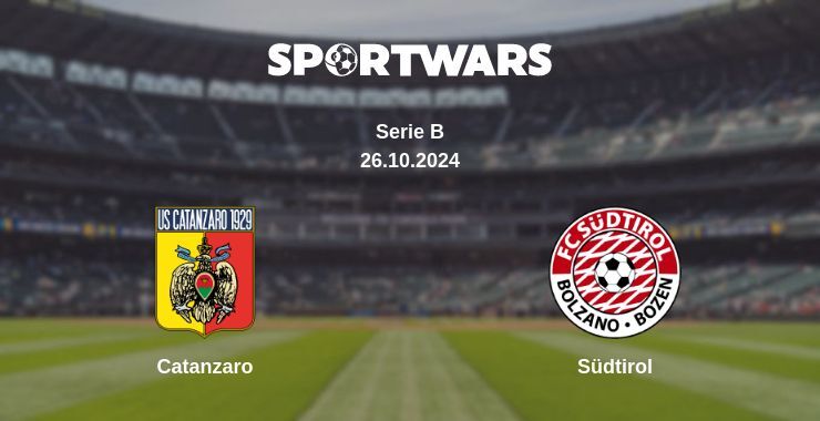 Catanzaro — Südtirol watch online for free 26.10.2024