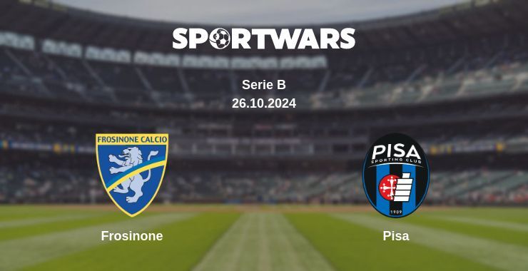 Frosinone — Pisa watch online for free 26.10.2024