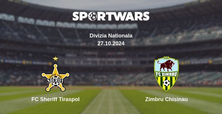 Result of the FC Sheriff Tiraspol — Zimbru Chisinau match, 27.10.2024