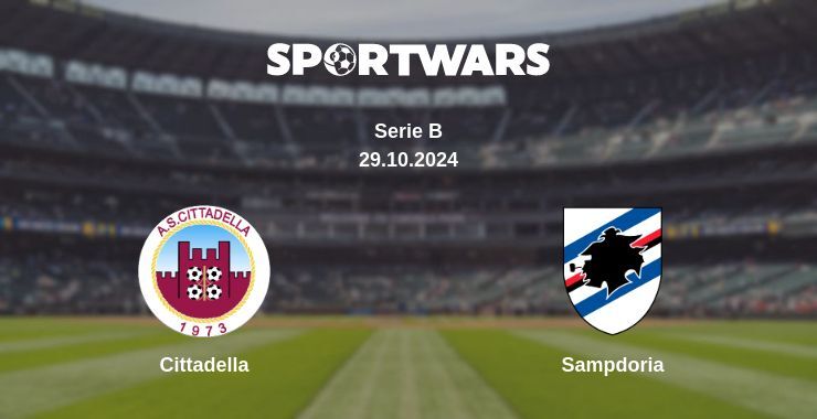 Cittadella — Sampdoria watch online for free 29.10.2024