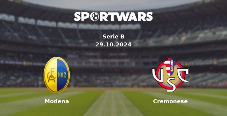 Modena — Cremonese watch online for free 29.10.2024