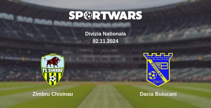 Zimbru Chisinau — Dacia Buiucani watch online for free 02.11.2024