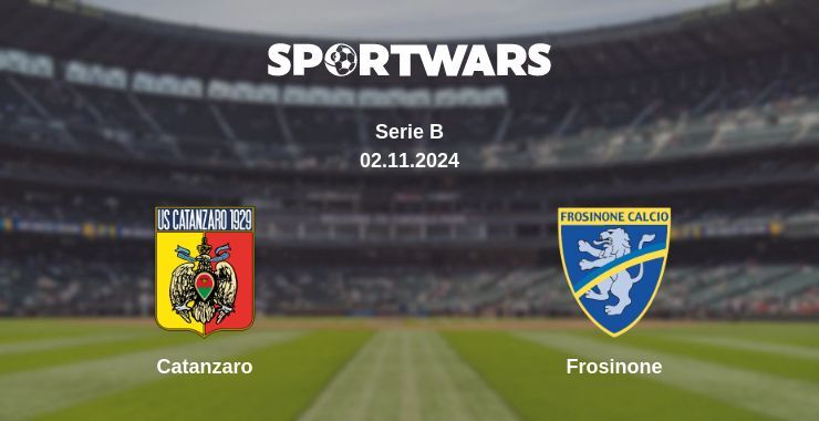 Catanzaro — Frosinone watch online for free 03.11.2024