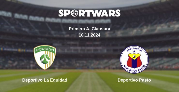 Deportivo La Equidad — Deportivo Pasto watch online for free 16.11.2024