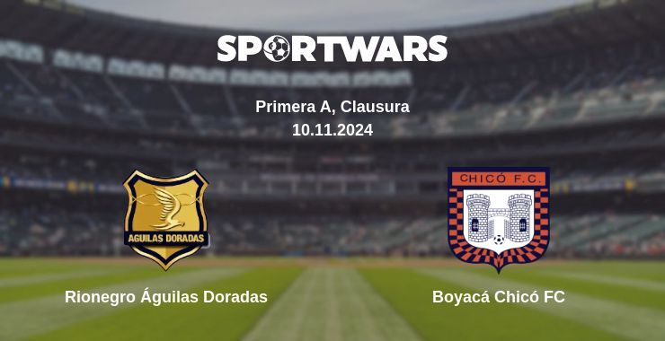 Result of the Rionegro Águilas Doradas — Boyacá Chicó FC match, 10.11.2024