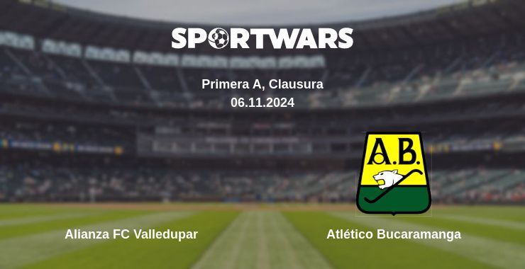 Alianza FC Valledupar — Atlético Bucaramanga watch online for free 06.11.2024