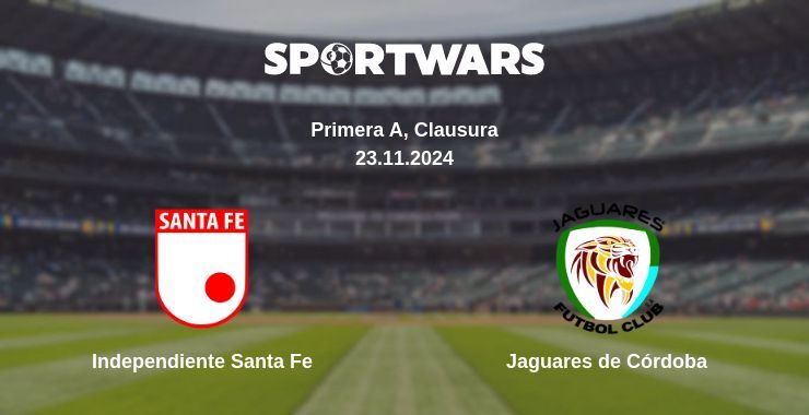 Independiente Santa Fe — Jaguares de Córdoba watch online for free 23.11.2024