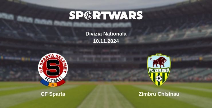 Result of the CF Sparta — Zimbru Chisinau match, 10.11.2024